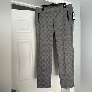 Soho Gray Checkered Pants